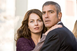 Violante Placido and George Clooney in "The American". Click image to expand.