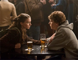 Rooney Mara and Jesse Eisenberg in The Social Network. Click image to expand.