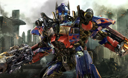 Optimus Prime in Transformers: Dark of the Moon. Click image to expand.