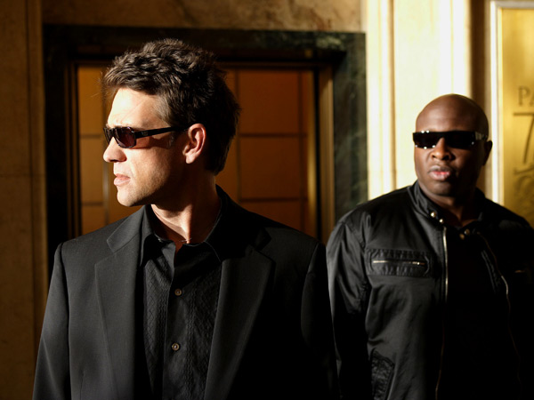 Dougray Scott and Steve Harris in Heist.