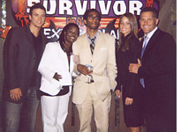 Troy hangs with Survivor castaways 
Click image to expand.