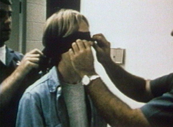 A participant in the Stanford Prison Experiment.