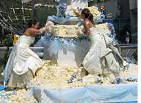 Bride vs. Bride. Click image to expand.