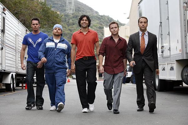Drama, Turtle, Vince, Eric, and Ari.