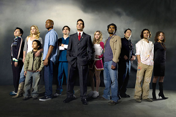 The cast of Heroes.