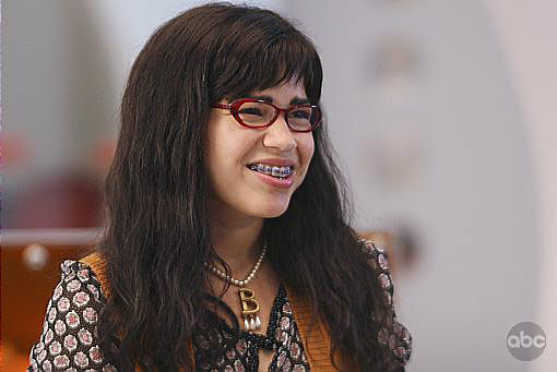 America Ferrera in Ugly Betty.