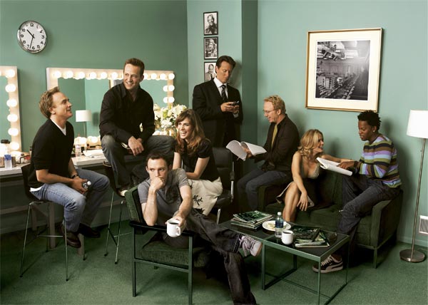 The cast of Studio 60 on the Sunset Strip.