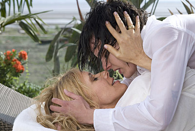 Rosanna Arquette and Katherine Moennig in The L Word.