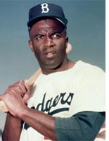 Jackie Robinson. Click image to expand.