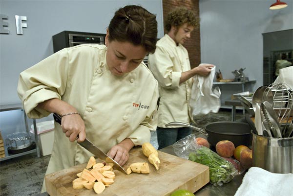 Top Chef contestant Valerie.