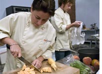 Top Chef contestant Valerie. Click image to expand.