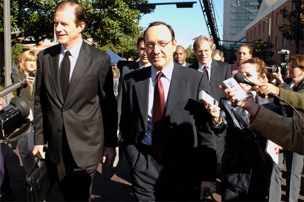 Ed Begley Jr. (left) and Kevin Spacey in Recount.