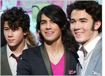 Nick Jonas, Joe Jonas, and Kevin Jonas. Click image to expand.