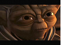 Yoda in Star Wars: The Clone Wars.