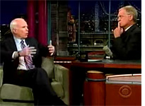 John McCain, David Letterman.