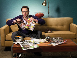 Nick Kroll in "The League."