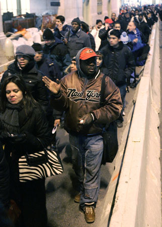 We're walking, we're walking.