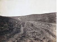 Roger Fenton, The Valley of the Shadow of Death, 1855. Click image to expand.
