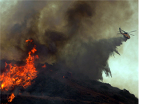 Malibu wildfires. Click image to expand.