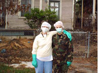 Linda Ireland and Katherine. Click image to expand.