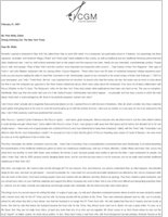 Jeffrey Chodorow's letter. Click image to expand.