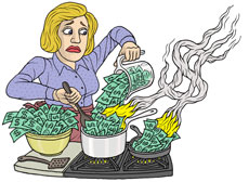 Illustration by Mark Stamaty.