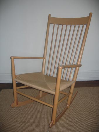 The author's Wegner rocking chair.
