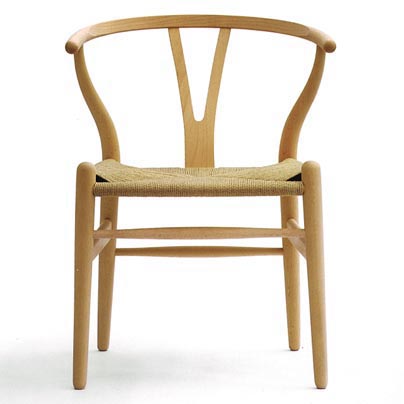 The "Wishbone" chair.