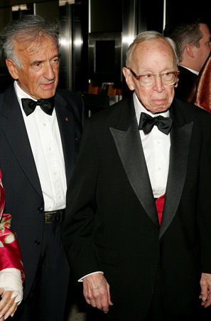 Elie Wiesel and Arthur Schlesinger Jr.