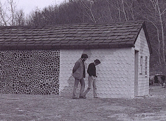 Martin Pawley (right) with Witold Rybczynski, Troy, N.Y., 1978.
