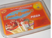Norwegian Jake's LunchBoxers Pizza.