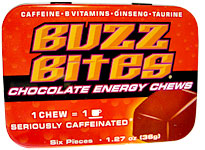 Buzz Bites Chocolate Energy Chews