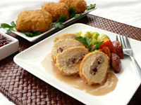 Garden Protein Stuffed Veggie Turkey Roast