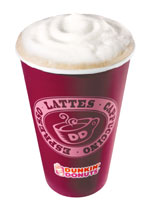 Dunkin' Donuts cappuccino.