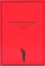 What a Man Should Know by Max Blagg, illustrated by Hugo Guinness 