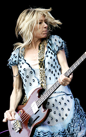 Kim Gordon of Sonic Youth.