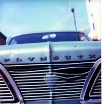 The front of my old car, better known as the shark