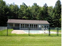 Yaddo's outdoor swimming pool
