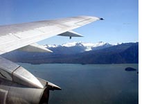 A plane with a view