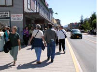 The clogged thoroughfare of Franklin