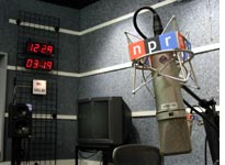 Day to Day's studio, just before the show's launch