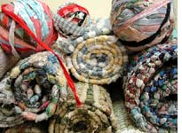 I'm reviving the art of braided rugs