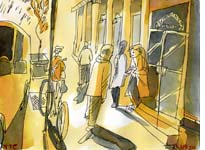 Outside the club (Click on image to expand)