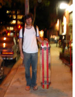 Me about to skate home