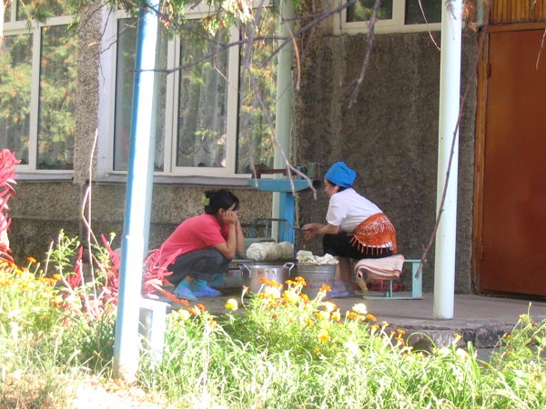 Workers at Baby House No. 3.
