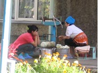 Workers at Baby House No. 3. Click image to expand.