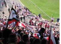 River Plate takes a victory lap before the game