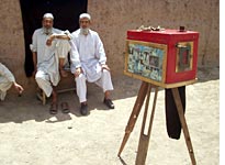 Box portrait camera and photographers, Peshawar