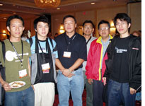 The Thai contingent