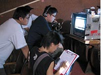 Pang Ho-Cheung and crew in action on the set of Beyond Our Ken